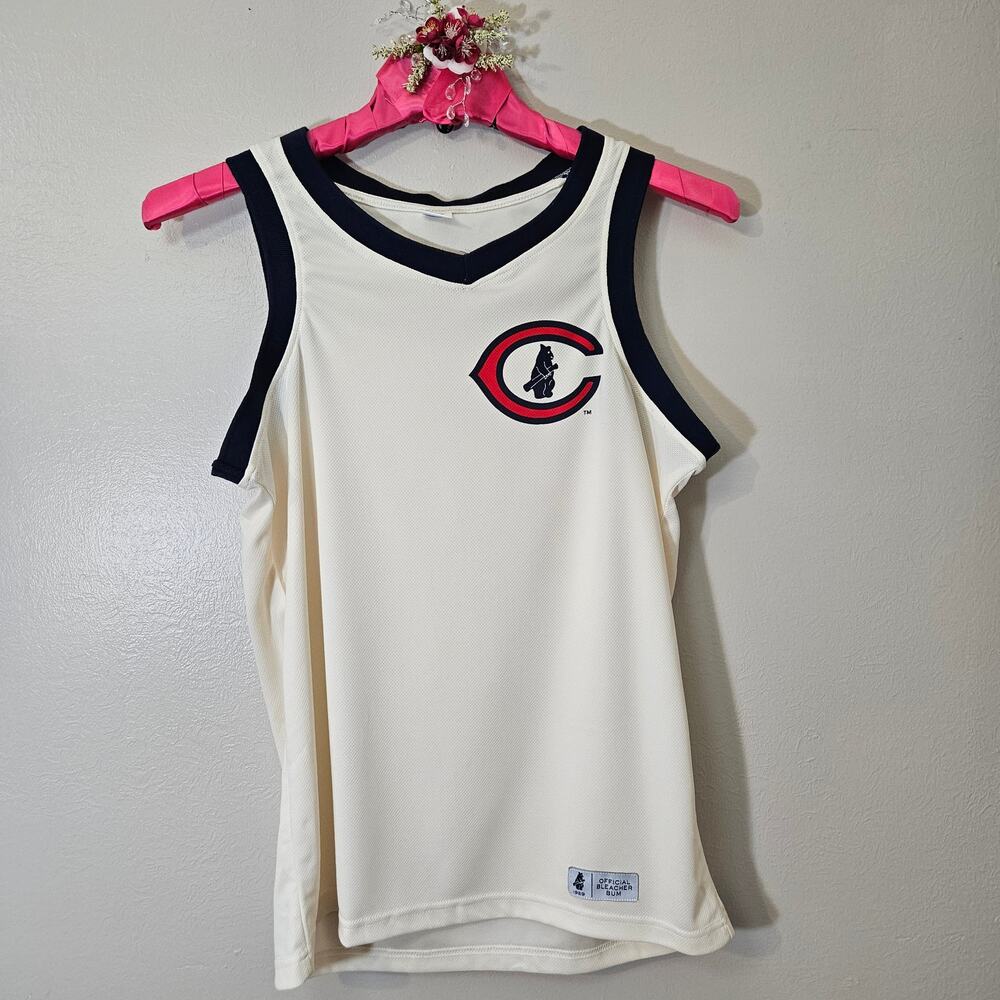 Chicago Cubs/Budweiser "Official Bleacher Bum" Mesh Tank Top Jersey - Adult Med